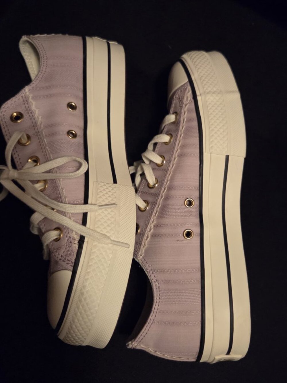 Converse Chuck Taylor All Star Lift School Daze Platform Sneakers – Lilac/Purple - Picture 8 of 11